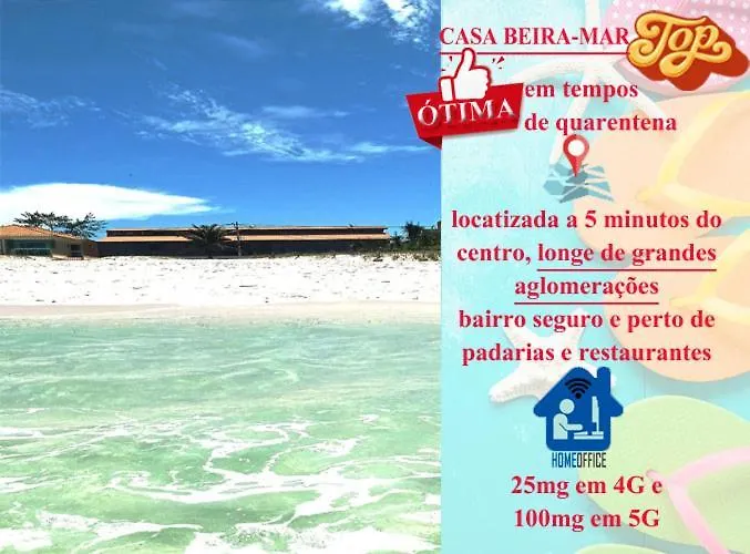 Casa Beira-mar CABO FRIO Localização privilegiada 0*,  Brasil